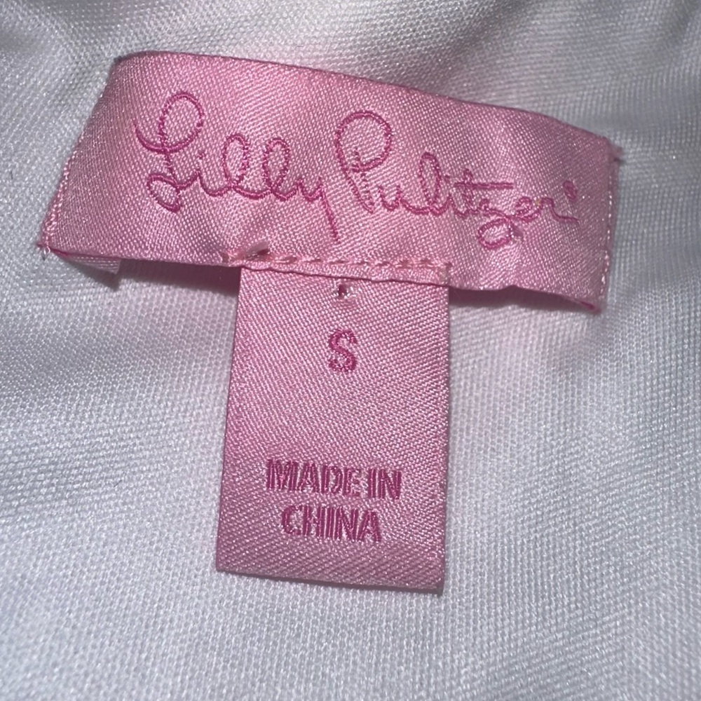 Lilly Pulitzer White Crochet Eyelet Lace Dress - Picture 8 of 10